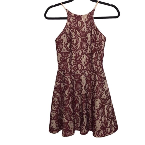 Sage Lace Backless Dress - Picture 1 of 16